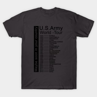 Us army world tour T-Shirt